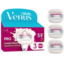 Gillette Venus Venus Comfortglide Sugarberry Kokulu Miami Kadın 3'lü Yedek Başlık