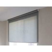 Antrasit Stor Perde Etek Dilimsiz Antrasit