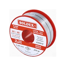 Lehim Teli Kurşunlu Sn 60 Pb 40 1,00mm 200gr 60/40