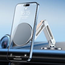 Ally Lf-256 Araç İçi Torpido Üstü Manyetik Telefon Tutucu GRİ