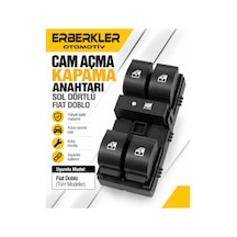 Cam Açma Kapama Anahtarı Sol Doblo Dörtlü - Erb2224