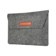 Keçe Kumaşlı 12 İnç Dizüstü Bilgisayar Kılıfı Siyah 12.1 inch