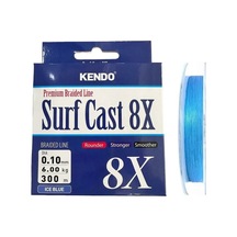 Kendo Surf Cast 8x Fighting 300mt 0,10mm Ice Blue Örgü İp Misina