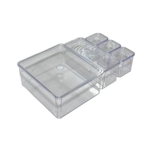 King Organizer Plastik 25 X 25 Turuncu Diğer