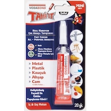 Vodabond Tamir Et Çok Amaçlı Jel Yapıştırıcı 20 Gr Metal - Plastik - Kauçuk - Ahşap - Cam