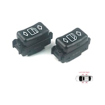 Sağ Sol Cam Açma Düğmesi Mercedes W124 W126 W463 W201 190 İçin