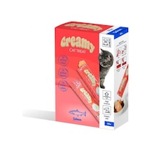 M-Pets Somon Balıklı ve Biftekli Sıvı Kedi Ödülü 25'li 15 G