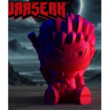 Sevimli Chibi Guts Figürü - Berserk Anime Karakteri Dekoratif Masaüstü Heykelcik