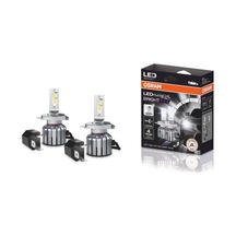 Osram H4 Led Xenon Kit%300 Fazla Işık / 4 Yıl Garantili 12v 2 Adet Far Için