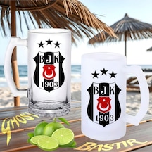 Beşiktaş Taraftar Buzlu Ya Da Buzsuz Bira Bardağı 116