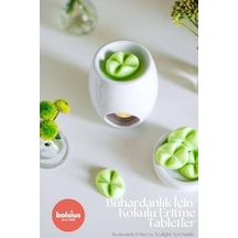 Bolsius Kokulu Buhardanlık Eritme Mum Tableti - Nar Kokulu - 6 Yuvarlak Şekilli Renkli Tablet Mum - 2-3 Kere Eritme İle Toplamda Yaklaşık 25 Saat Koku Deneyimi 50 x 22