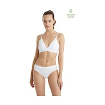 Blackspade Kadın Slip Külot 1562 - Beyaz