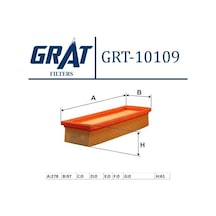 Grat 10109 Hava Filtresi Süngerli Fiat: Doblo 1.4 16v 200