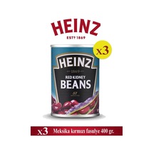 Meksika Kırmızı Fasulye 400 Gr X 3 Ad - HEİNZ