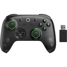 8bitdo Ultimate 2c Kablosuz 2.4g Oyun Kolu Pc Android Hall Effect Joystick Transparan Black