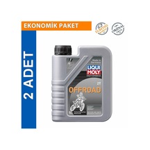 Liqui Moly 2t Offroad 1 L Yarı Sentetik Motosiklet Yağı (2 Adet)