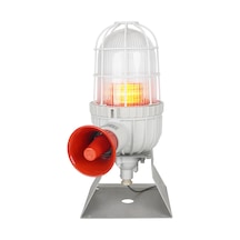 Mesan Exproof Led Siren Kırmızı 24vdc Ms 1281.1.24vdc