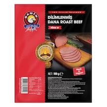 Şahin Dilimlenmiş Dana Roast Beef 100gr
