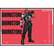 Valorant Brimstone Gaming Oyuncu Mouse Pad