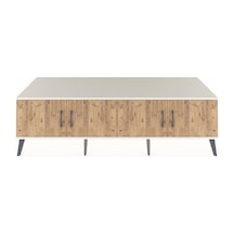 Kronos Tv Ünitesi 2 Raflı 4 Kapaklı 176x59x51 Aytaşı-çam/çam Atlas Çam/atlas Çam