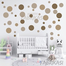 Dreamwall Art Soft Kahverengi Tonlar Puantiye Set Renkli-uv Baskı Kahverengi