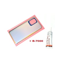 Tkgz Xiaomi Mi 11 T Pro Arka Kapak Batarya Pil Kapağı Cam+b-7000 Gri