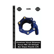 Premium Vücut Ekipman Parça Pbc-20 Olimpik Bar Klipsi Plastik Çift
