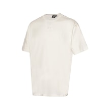 Hummel Britt Oversize Erkek Beyaz Yuvarlak Yaka Tişört Beyaz
