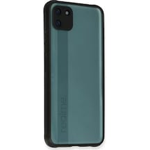 Newface Realme C11 Kılıf Miami Şeffaf Silikon - Siyah