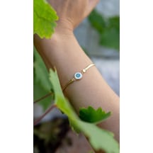 Altın Nazar Bileklik BL071916 Sarı Altın