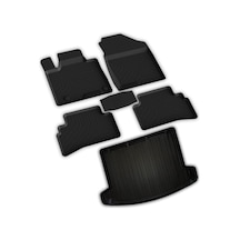 Ferrous Autoaccessories Hyundai Tucson Elite Plus İle Uyumlu 4d Paspas Ve 3d Bagaj Havuzu 2021 Ve Üstü Açık Bej