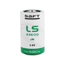 Saft LS33600 D Size 3.6 V Li-SOCI2 Lityum Pil