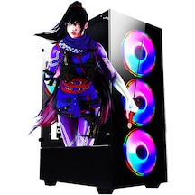 Gamelood GL121 i3-10100F 16 GB 512 GB SSD 8 GB RX6600 Free Dos Masaüstü Oyuncu Bilgisayarı
