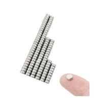 Dünya Magnet 20 Adet - Yuvarlak Neodyum Mıknatıs, 4x2 Mm, Güçlü Magnet, N35 Kalite