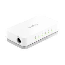 D-Link D-lınk 5port 10/100 Yönetilemez Switch Des-1005c/e