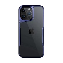 Newface Apple İphone 16 Pro Max Kılıf Boyi Silikon Kapak - Lacivert