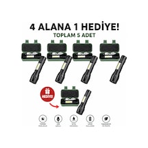 Cata Sarj Edilebilir Ledli El Feneri Ct-8024 Beyaz