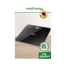 Medısana 38200 Dijital Cam Baskül Siyah