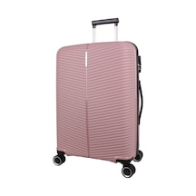 Bagacar Ultra Light Kırılmaz Silikon Büyük Boy Valiz Pudra