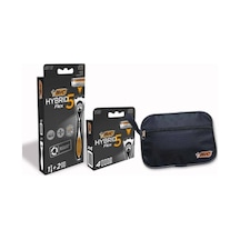 Bic Flex 5 Tıraş Bıçağı + Yedek Tıraş Bıçağı 6'lı + Çanta