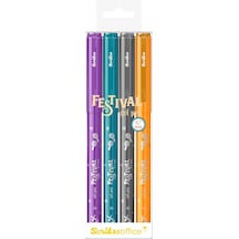 Tr Festival Jel Kalem 0.7 Mm Vivid Renkler 4'lü Blıster - 2 Genel