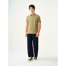 Pleated Jean Balloon Fit Erkek Pantolon Denim