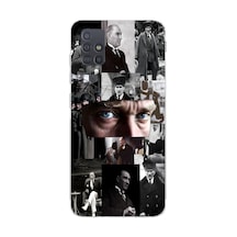 Samsung Galaxy Uyumlu A51 Silikon Desen308 Çok Renkli