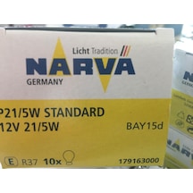 Narva 12v 21/5w Standart Stop Ampulu Şaşı Tırnak 2 Adet Narva 12v 21/5w Standart Stop Ampulu Şaşı Tırnak 2 Adet