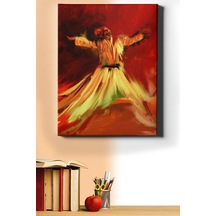 Webstyle Sayılarla Boyama Seti Kasnaklı Semazenin Gecesi 40 X 50 Cm