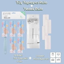 Porsima 3105 Kedi Köpek Tüy Toplayıcı Rulo + 8 Adet Yedek Rulo Ma