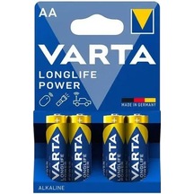 Varta Longlife Power 4906 Kalem Pil 4'lü Aa