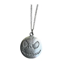 Halloween Temalı Gotik Metal Kolye Cadılar Bayramı Unisex Aksesuar Çok renkli