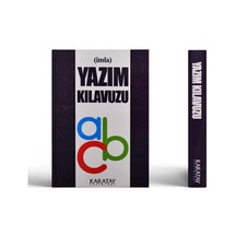 Yazım Kılavuzu 1 Adet