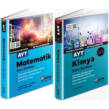 Aydın Ayt Matematik + Kimya Soru Seti 2 Kitap 2023